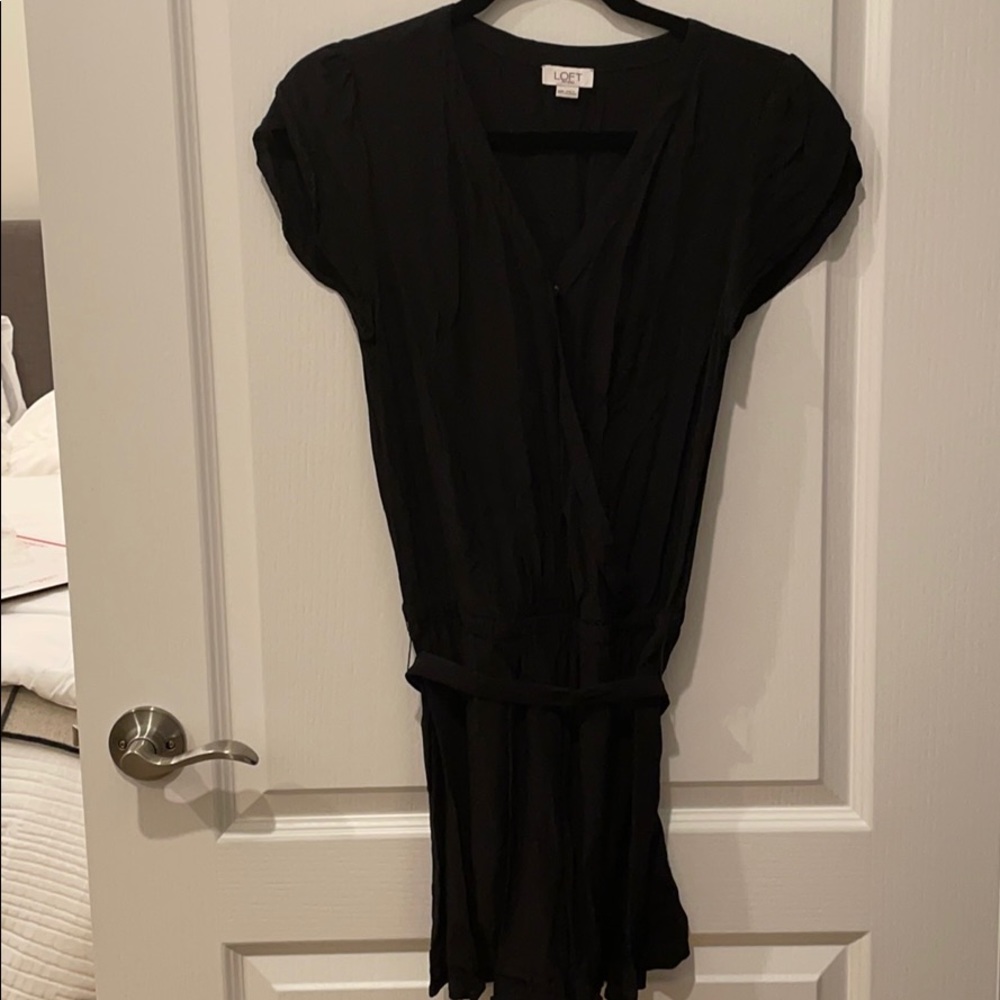 Loft Black Romper, Size XS